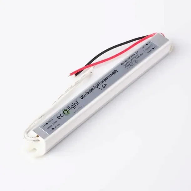 Zasilacz meblowy slim do LED IP20 12V DC 1,5A 18W