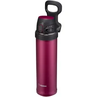 Termosy - ZOJIRUSHI ZOJIRUSHI Kubek termiczny Zojirushi Flip-and-Go 600 ml z ceramiczną powłoką bordowy SM-QAF60-RK - miniaturka - grafika 1