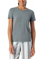 Koszulki i topy damskie - Schiesser Damski T-Shirt Top Piżamowy, Jade, 36, Jade, 36 - miniaturka - grafika 1
