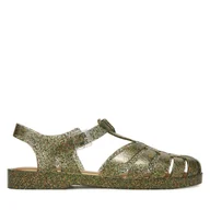 Sandały damskie - Sandały Melissa Melissa Possession Shiny Ad 33520 Złoty - miniaturka - grafika 1