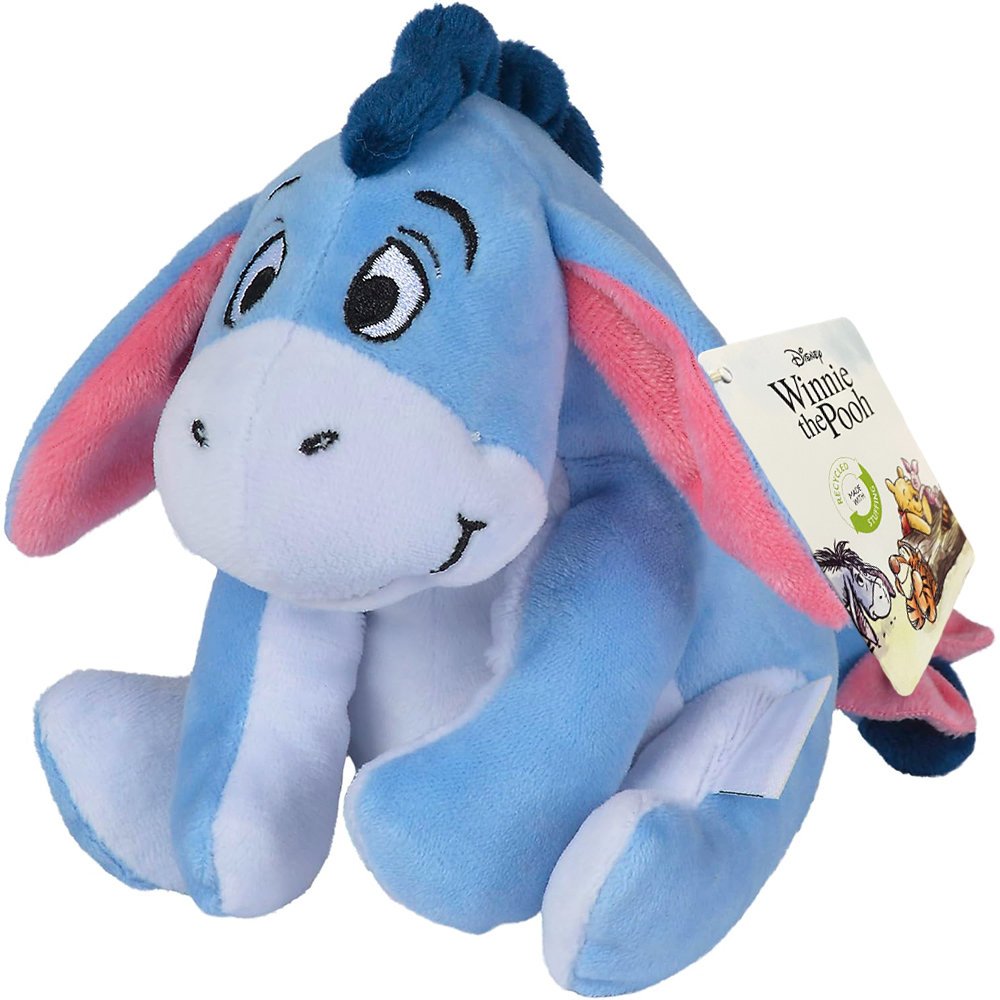 Oryginalna Maskotka Kłapouchy 15 cm Osiołek Kubuś Puchatek Dla Malucha