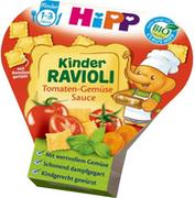 Dania dla dzieci - HiPP, wegetariańskie ravioli w sosie pomidorowym, 250 g - miniaturka - grafika 1
