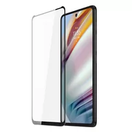 Etui i futerały do telefonów - Dux Ducis 9D Tempered Glass wytrzymałe szkło hartowane 9H na cały ekran z ramką Motorola Moto G60S / Moto G60 czarny (case friendly) - miniaturka - grafika 1