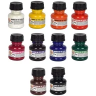 Przybory szkolne - Tusz kreślarski 10 kolorów - miniaturka - grafika 1