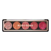 Cienie do powiek - Profusion Ruby Gems Eyeshadow Palette paleta 5 cieni do powiek - miniaturka - grafika 1