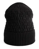 Czapki damskie - Czapka Zimowa Damska Męska Beanie Podwijana Uniwersalna Casualowa Jesienna - miniaturka - grafika 1