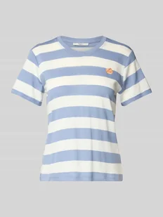 T-shirt z wyhaftowanym motywem model ‘JINX’ - Koszulki i topy damskie - miniaturka - grafika 1