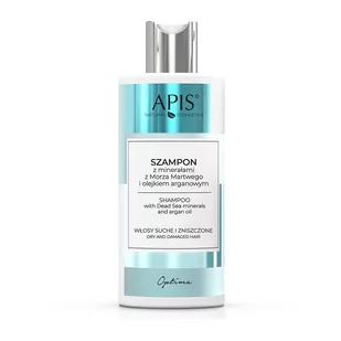 Apis Optima szampon z minerałami z Morza Martwego i olejkiem arganowym 300ml 107161-uniw - Szampony do włosów - miniaturka - grafika 1