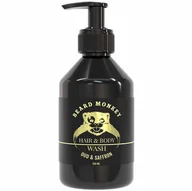 Szampony dla mężczyzn - Beard Monkey Hair & Body Oud & Saffron (250 ml) - miniaturka - grafika 1