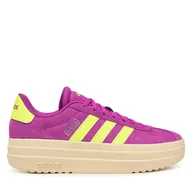 Sneakersy damskie - Sneakersy adidas VL Court Bold JI1785 Różowy - miniaturka - grafika 1