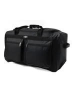 Akcesoria podróżnicze - Torba podróżna na kółkach A3 CZARNY - miniaturka - grafika 1