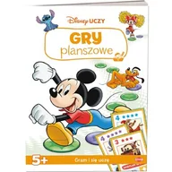 Książki edukacyjne - Książka dla dzieci Disney Uczy Gry planszowe UBG-9302 - miniaturka - grafika 1