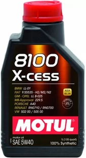 Motul 8100 X-CESS 5W40 1L - Oleje silnikowe - miniaturka - grafika 1