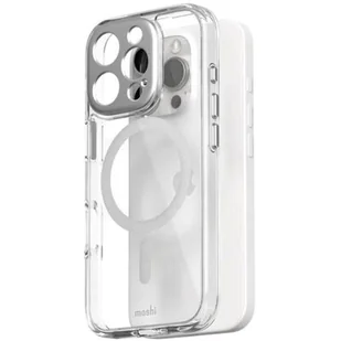Moshi iGlaze MagSafe - Etui iPhone 16 Pro (Luna Silver) - Etui i futerały do telefonów - miniaturka - grafika 1