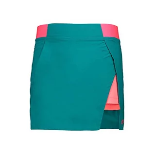 Spódnice - CMP CMP Dziewczęca spódnica sportowa z gumową taśmą 30T6485, Lake, 98 30T6485 - grafika 1