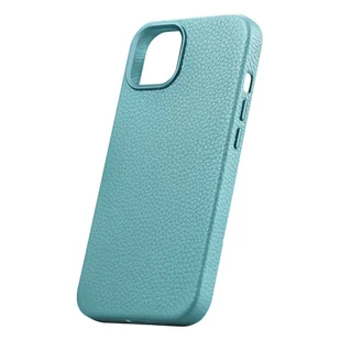 iCarer Litchi Premium Leather Case skórzane etui iPhone 14 magnetyczne z MagSafe zielony (WMI14220709-GN) - Etui i futerały do telefonów - miniaturka - grafika 7