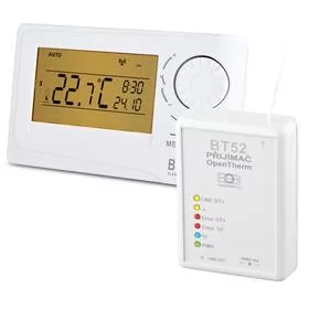 Termostat Elektrobock s OT, bezdrátový (BT52) - Systemy inteligentnych domów - miniaturka - grafika 1
