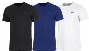 4F ZESTAW 3szt. 3-PAK MÄSKA KOSZULKA T-SHIRT 100% BAWEĹNA / rozm L - Koszulki męskie 4F ZESTAW 3szt. 3-PAK MÄSKA KOSZULKA T-SHIRT 100% BAWEĹNA / rozm L - Koszulki męskie - miniaturka - grafika 1