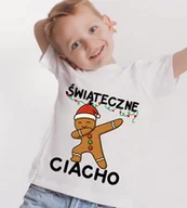 Koszulki dla dziewczynek - Koszulka dla chłopczyka na prezent na Mikołajki - ŚWIĄTECZNE CIACHO - miniaturka - grafika 1