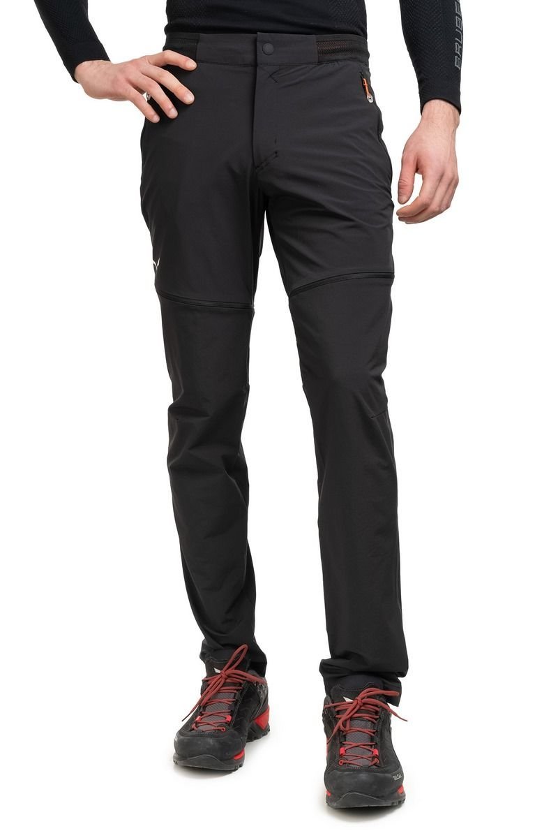 Salewa Spodnie trekkingowe męskie Pedroc 2 DST 2/1 czarne 50_L