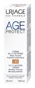 Uriage AGE PROTECT Krem multiaction SPF30 40 ml - Kremy do twarzy z filtrem - miniaturka - grafika 1