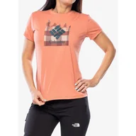 Koszulki sportowe damskie - Koszulka z nadrukiem damska Columbia Sun Trek S/S Graphic Tee - miniaturka - grafika 1