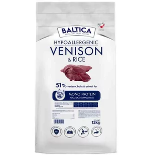 Baltica Adult Venison Rice S 12kg - Sucha karma dla psów - miniaturka - grafika 1