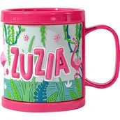 Kubki dla dzieci - Plastikowy kubek z imienim ZUZIA - miniaturka - grafika 1