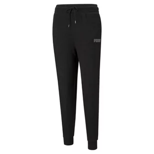 Spodnie Damskie Puma Modern Basics High Czarne 585937 01-Xl - Spodnie damskie - miniaturka - grafika 1