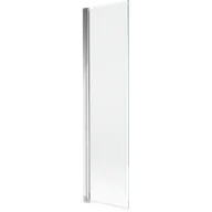 Parawany nawannowe - Mexen Mist parawan nawannowy 1-skrzydłowy 50 x 150 cm, transparent, chrom - 8A9-050-001-01-00 - miniaturka - grafika 1