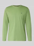 Koszulki męskie - Bluzka z długim rękawem, okrągłym dekoltem i logo - miniaturka - grafika 1
