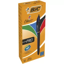 BiC Długopis 4 Colours Pro pudełko 12 sztuk - Długopisy - miniaturka - grafika 2