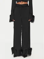 Spodnie damskie - DAY BIRGER ÉT MIKKELSEN Spodnie materiałowe DAY65243519 190303 Czarny Regular Fit - miniaturka - grafika 1