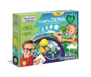 Clementoni Naukowa zabawa Planeta Ziemia - Mały naukowiec - miniaturka - grafika 1