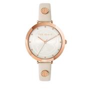 Zegarki damskie - Zegarek Ted Baker - Magnolia BKPAMS214 White/Gold - miniaturka - grafika 1