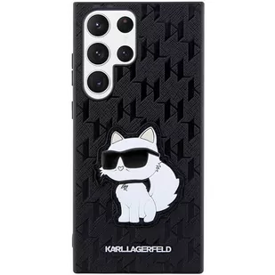 Karl Lagerfeld KLHCS23LSAKLHCPK S23 Ultra S918 hardcase czarny/black Saffiano Monogram Choupette - Etui i futerały do telefonów - miniaturka - grafika 3