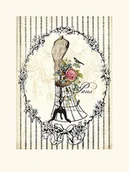 Manekiny wystawowe - The Art Group" Wendy Paula Patterson (różowy manekin), nadruk, papier, wielokolorowy, 30 x 40 x 1,3 cm - miniaturka - grafika 1