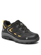 Buty trekkingowe damskie - Jack Wolfskin Trekkingi Vojo Texapore Low K 4042191 Czarny - miniaturka - grafika 1