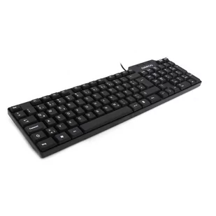 OMEGA OK05 DE GERMAN VERSION USB [42659] czarna - Klawiatury - miniaturka - grafika 1