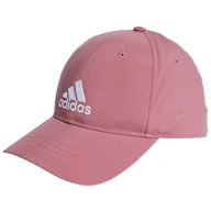 Czapki damskie - Czapka z daszkiem adidas BBall Cap LT Emb (kolor Różowy) - miniaturka - grafika 1