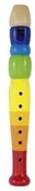 Instrumenty muzyczne dla dzieci - Goki Drewniany kolorowy flet 265397 - miniaturka - grafika 1