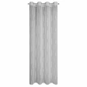 Firany - Firana ALENI srebrna 140x250 cm etamina - miniaturka - grafika 1