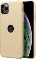 Etui i futerały do telefonów - Nillkin Super Frosted Shield Etui Apple iPhone 11 Pro Max z wycięciem na logo Golden) 10_15643 - miniaturka - grafika 1