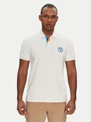 Koszulki męskie - Napapijri Polo E-Clanis NP0A4ID3N1A1 Biały Regular Fit - miniaturka - grafika 1