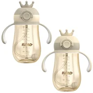 Shakery i bidony sportowe - Bidon ze słomką dla dzieci Neno Mio2 280 ml, różne kolory - miniaturka - grafika 1