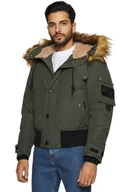 Kurtki męskie - Kurtka męska Diesel W-Jame zimowa ciepła z kapturem-M - miniaturka - grafika 1