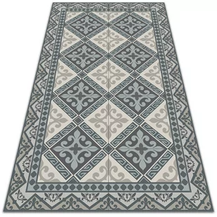 Winylowy dywan Geometryczne ornamenty 80x120 cm - Dywany - miniaturka - grafika 1