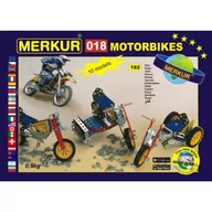 Zabawki konstrukcyjne - Kontext Zestaw Konstrukcyjny Motocykle MERKUR 018 - miniaturka - grafika 1