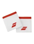 Tenis ziemny - Babolat Logo Wristband (2 szt.) - white/fiesta red 5UA1261-1043 - miniaturka - grafika 1