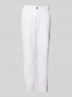 Jeansy o kroju slim fit z 5 kieszeniami model ‘MONI’ - Spodnie damskie - miniaturka - grafika 1